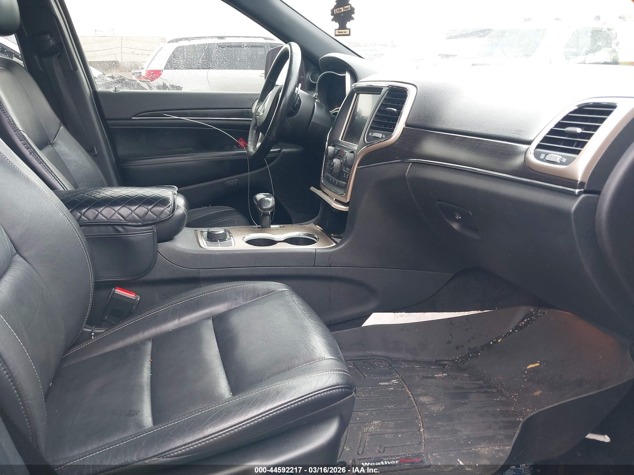 2014 Jeep Grand Cherokee Limited Black vin: 1C4RJFBG7EC238175