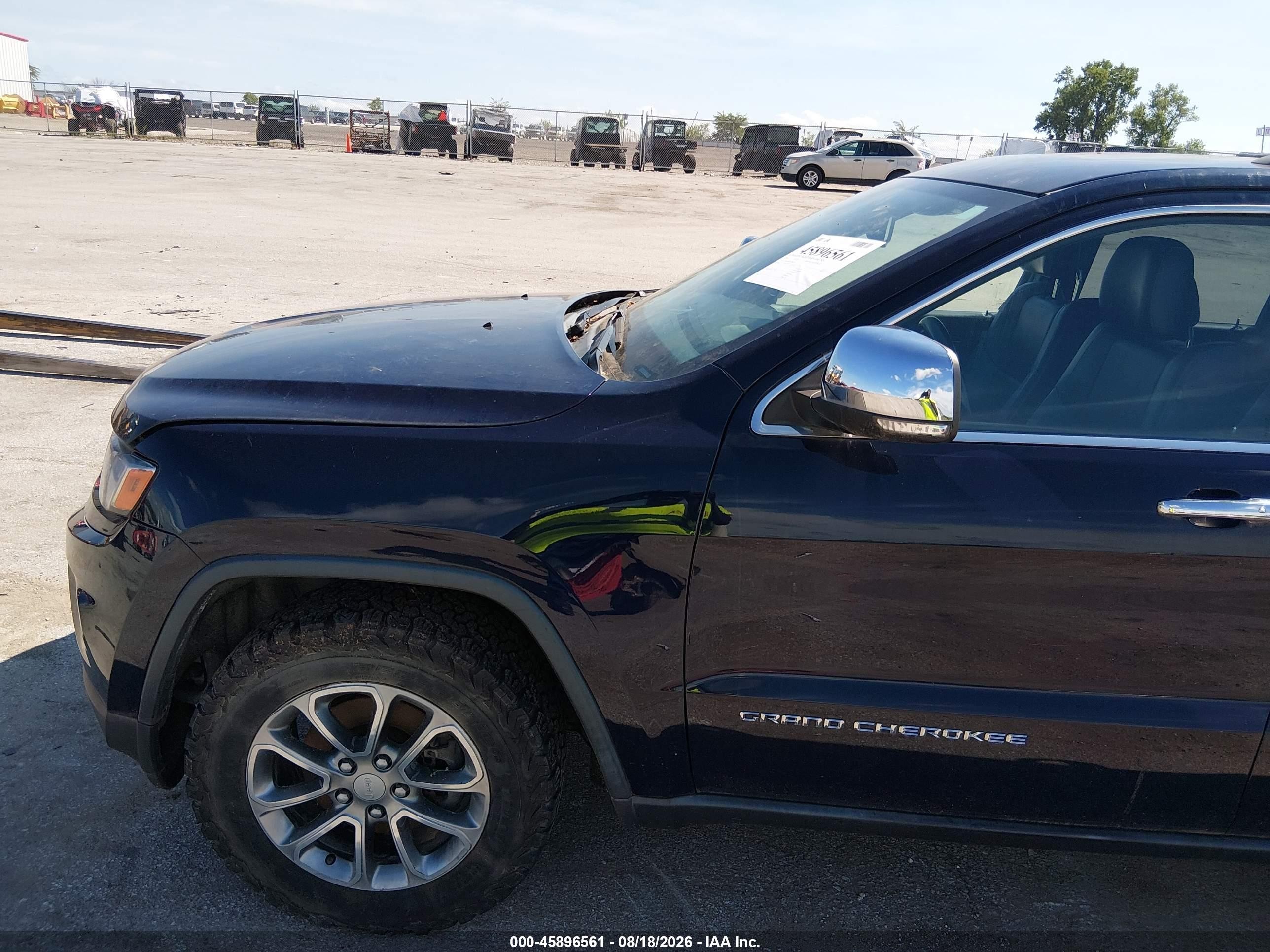 2014 Jeep Grand Cherokee Limited Синий vin: 1C4RJFBG7EC264193