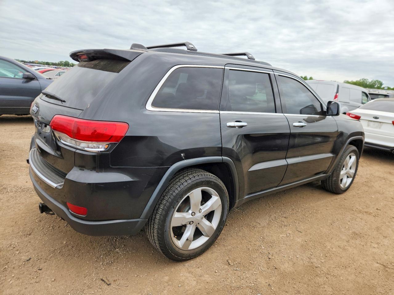 2014 Jeep Grand Cherokee Limited Серый vin: 1C4RJFBG7EC273380