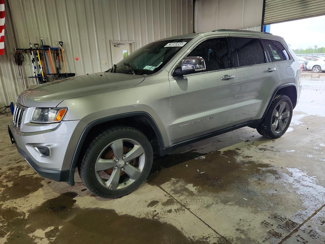 2014 Jeep Grand Cherokee Limited Gray vin: 1C4RJFBG7EC328541