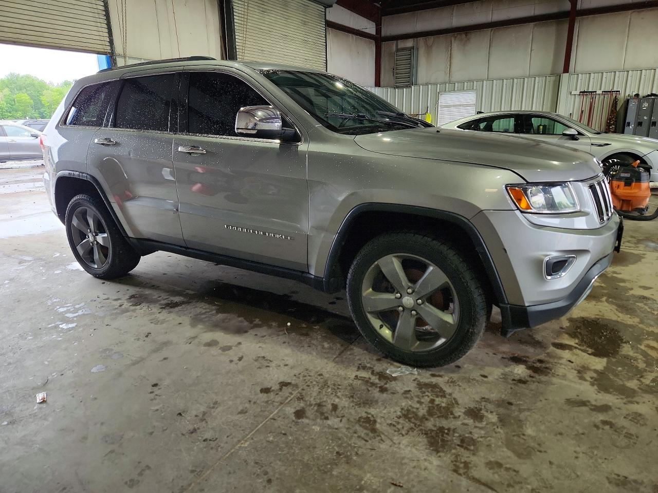 2014 Jeep Grand Cherokee Limited Gray vin: 1C4RJFBG7EC328541