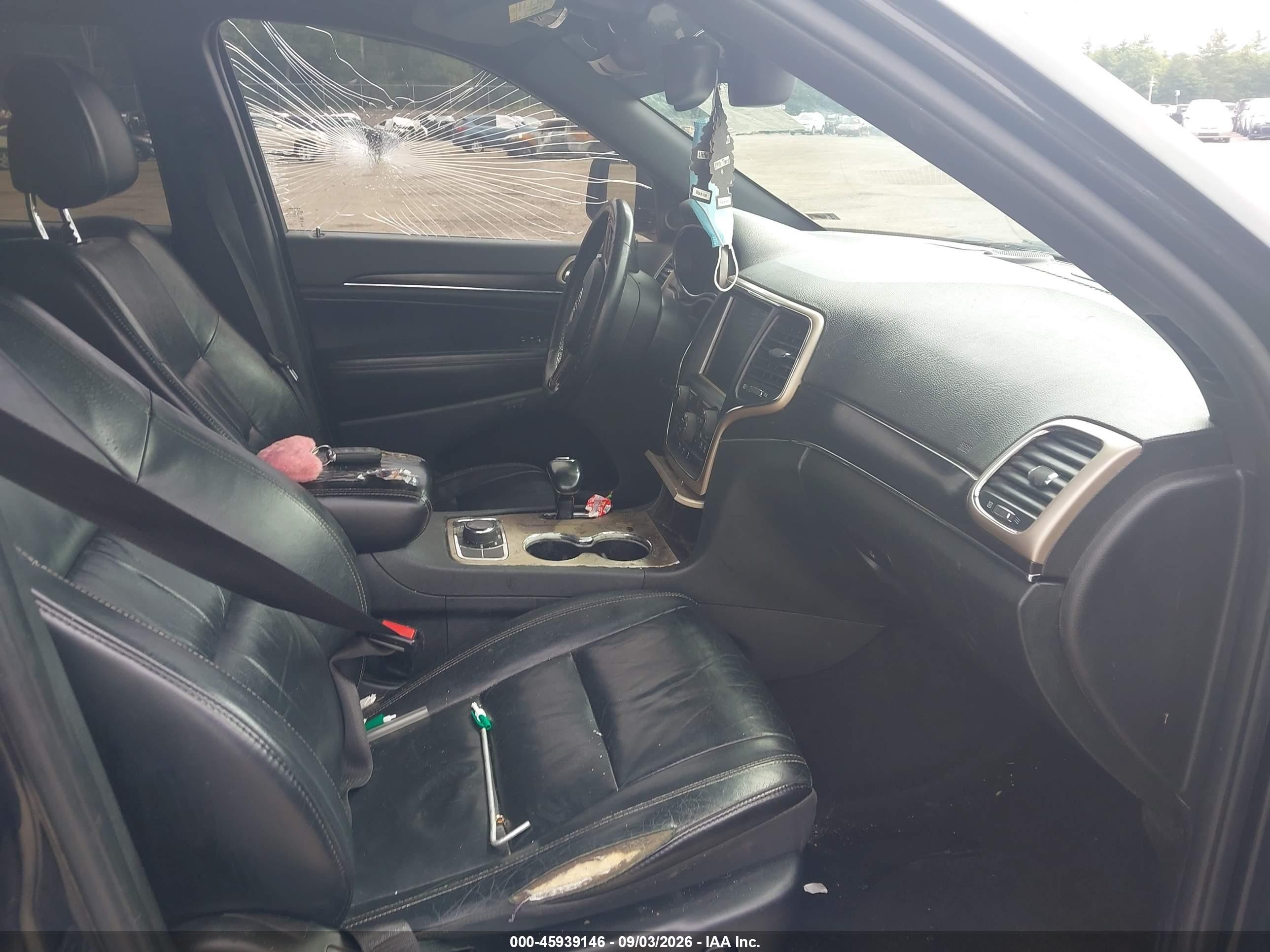 2014 Jeep Grand Cherokee Limited Черный vin: 1C4RJFBG7EC349776