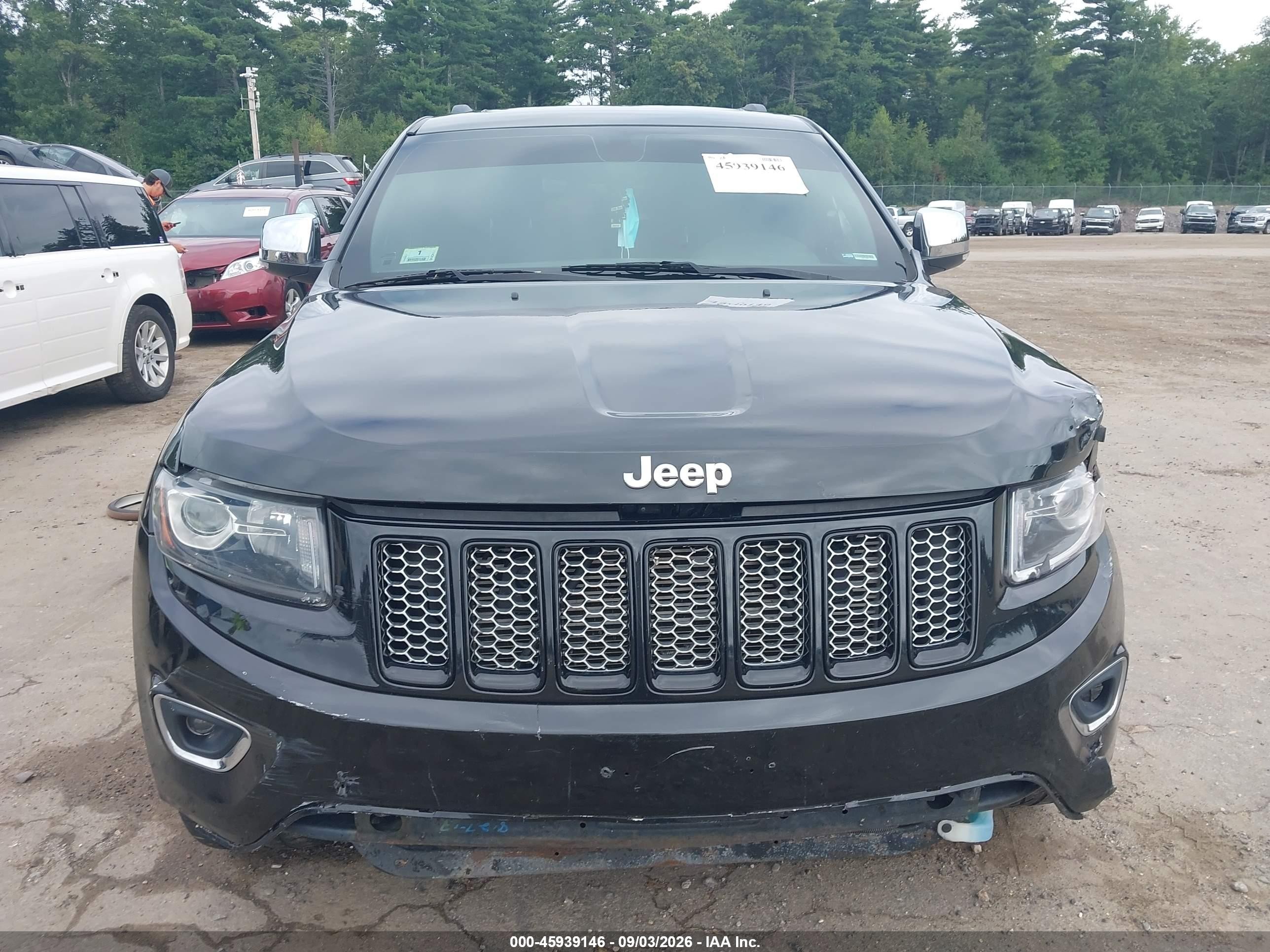 2014 Jeep Grand Cherokee Limited Черный vin: 1C4RJFBG7EC349776