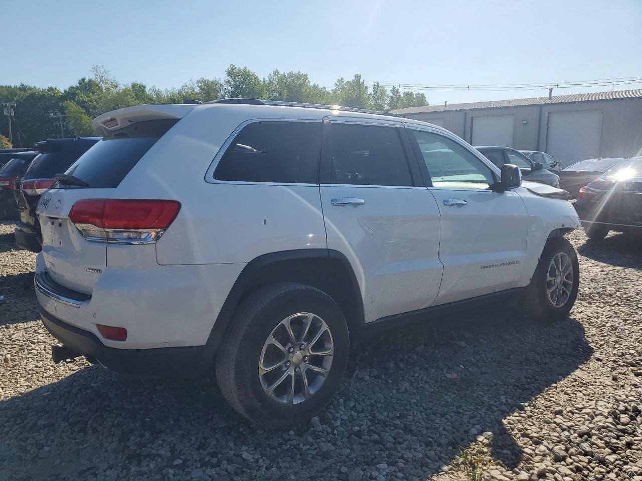 2014 Jeep Grand Cherokee Limited Белый vin: 1C4RJFBG7EC365945