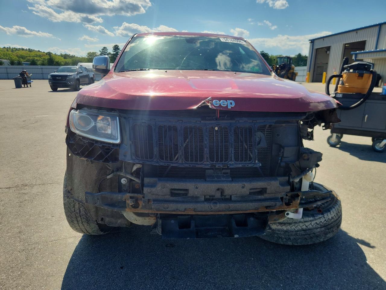2014 Jeep Grand Cherokee Limited Burgundy vin: 1C4RJFBG7EC378839