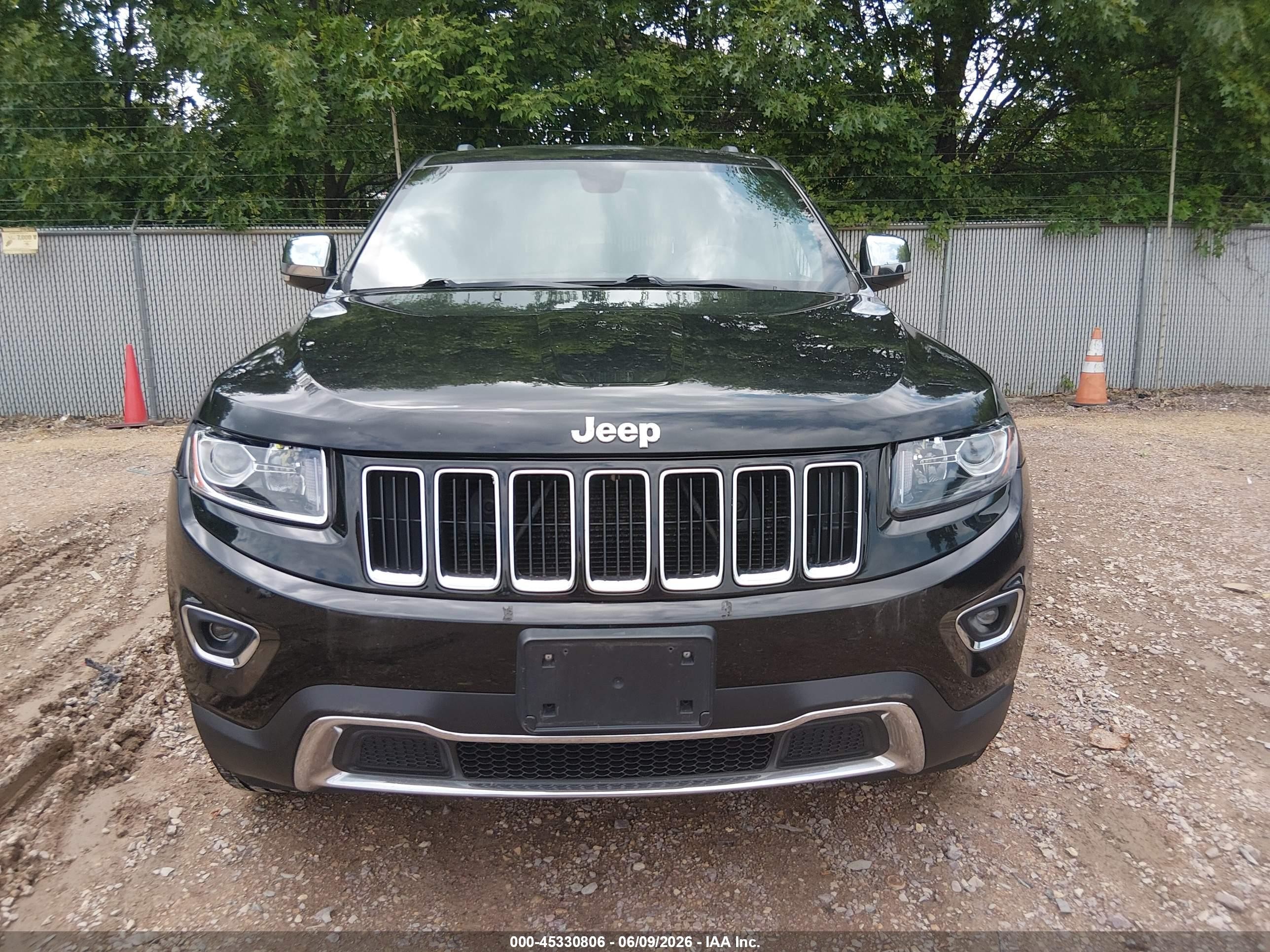 2014 Jeep Grand Cherokee Limited Черный vin: 1C4RJFBG7EC379554