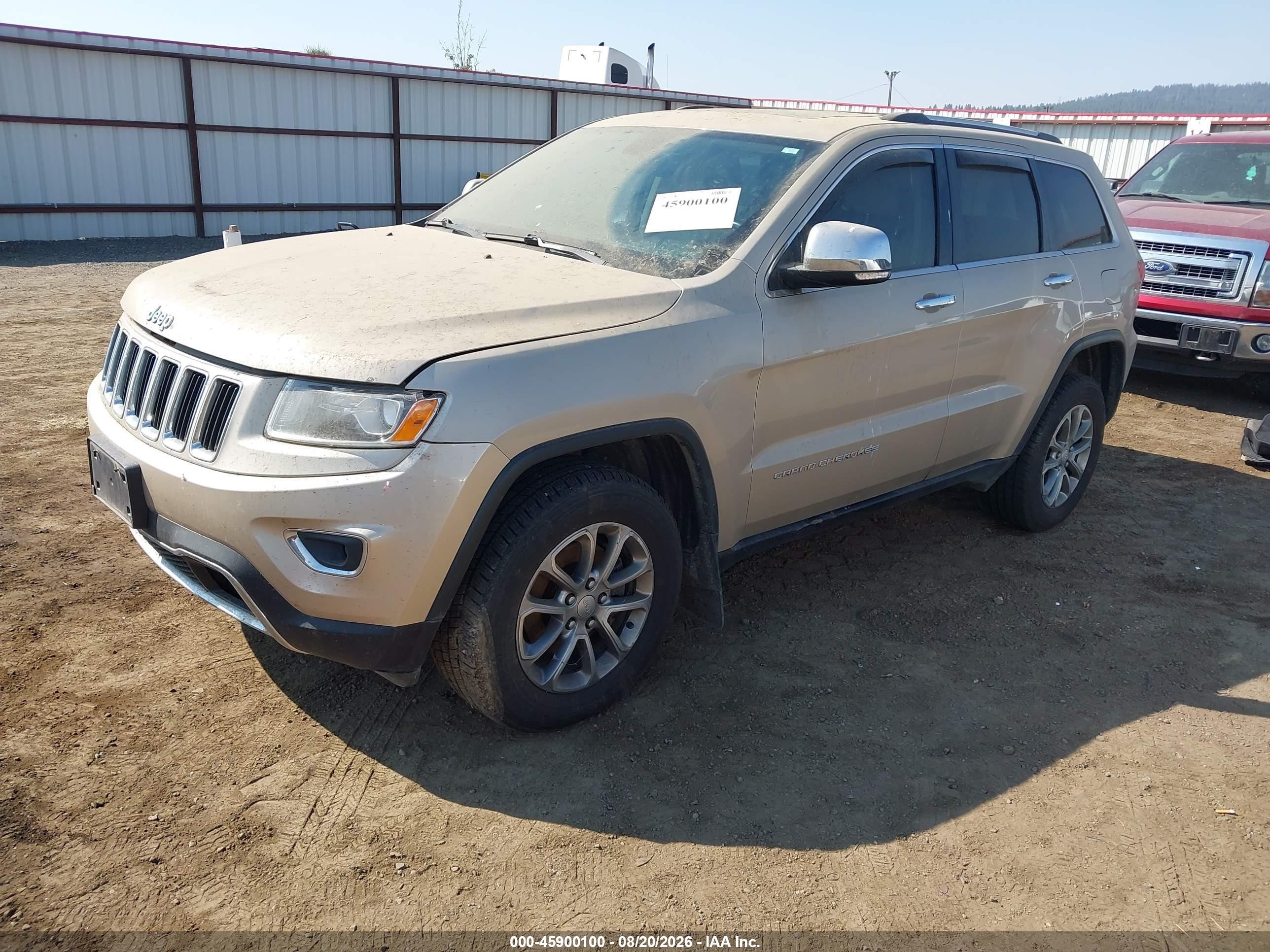 2014 Jeep Grand Cherokee Limited Gold vin: 1C4RJFBG7EC386410
