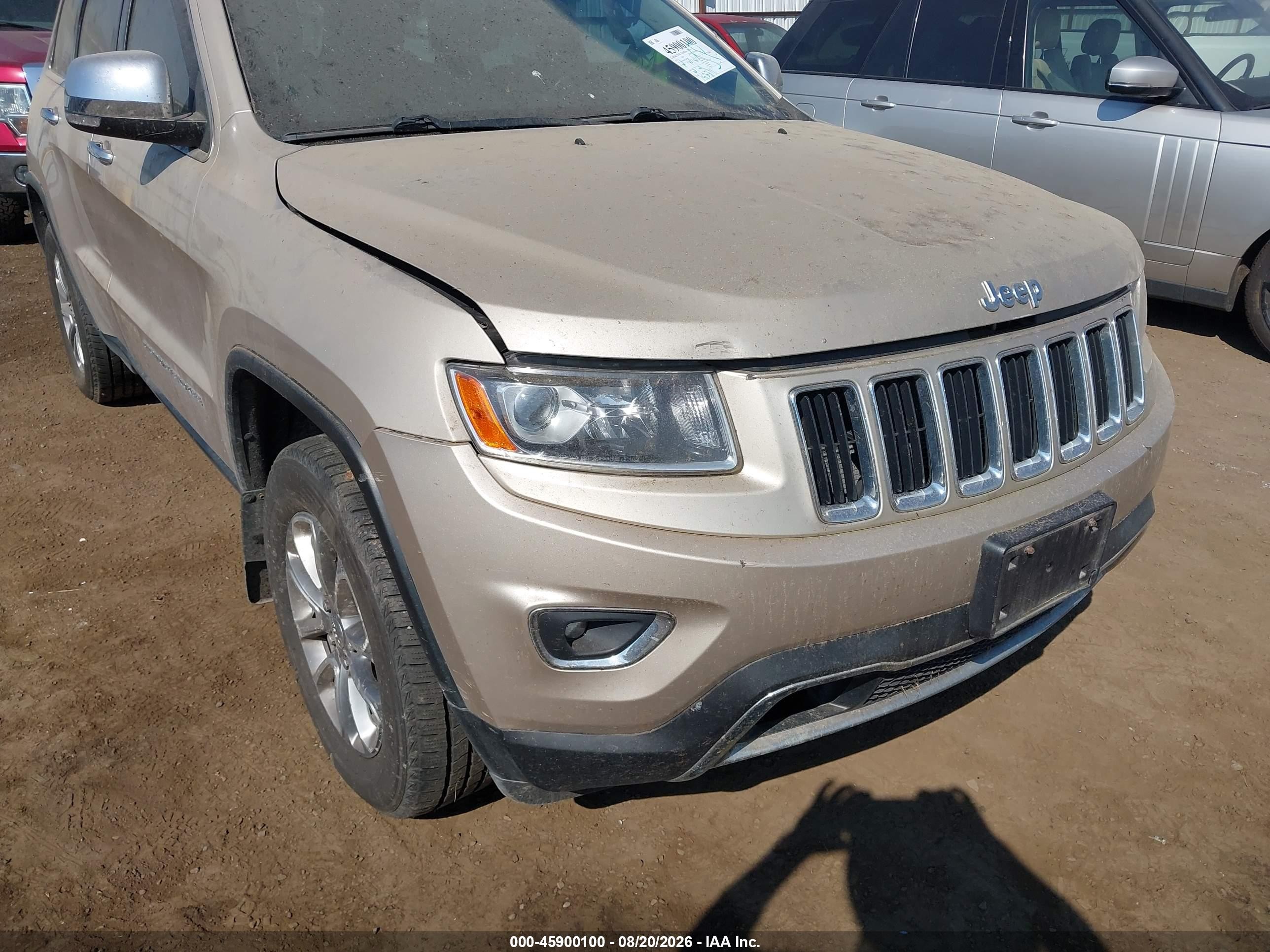 2014 Jeep Grand Cherokee Limited Gold vin: 1C4RJFBG7EC386410