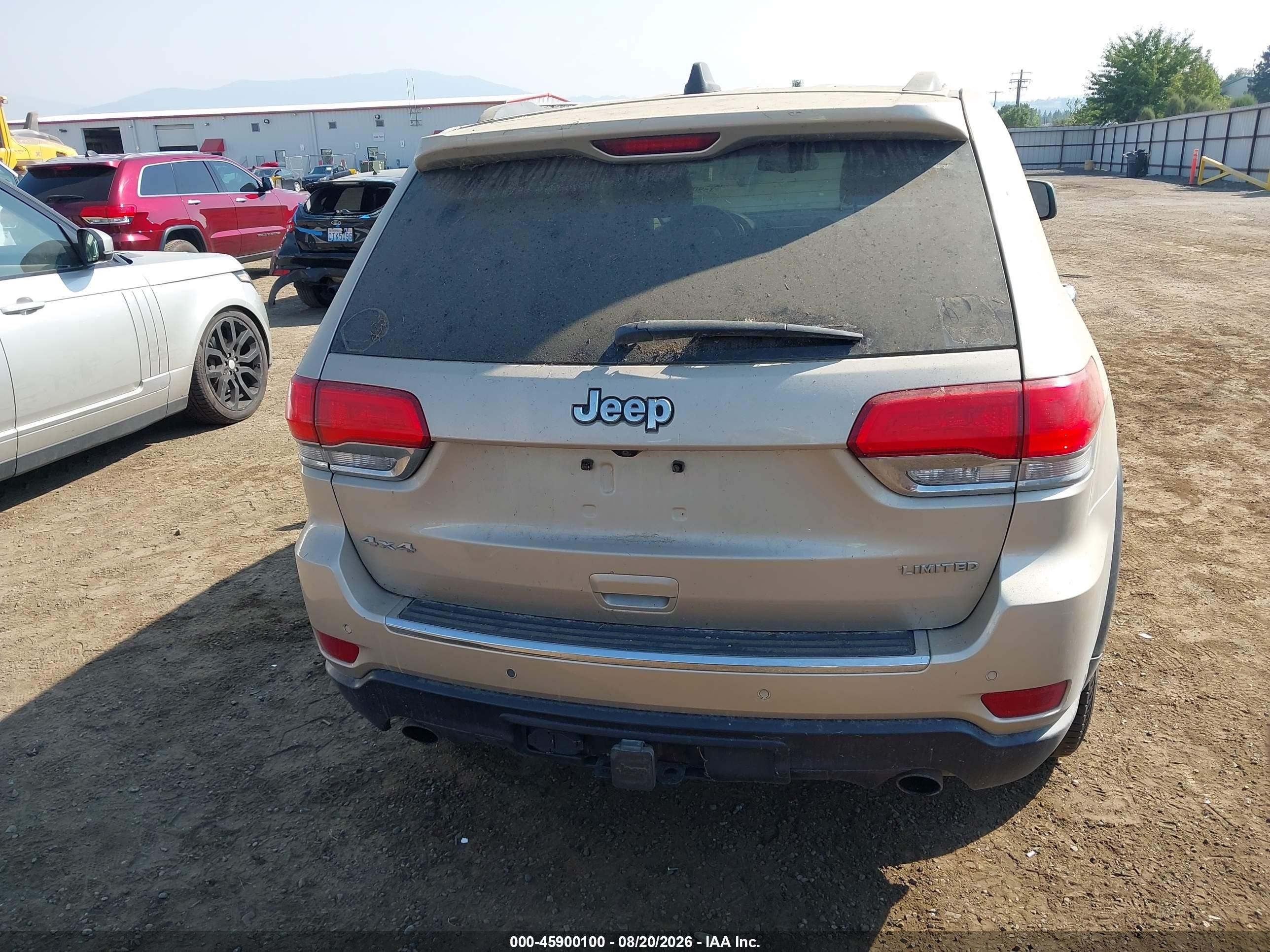 2014 Jeep Grand Cherokee Limited Gold vin: 1C4RJFBG7EC386410