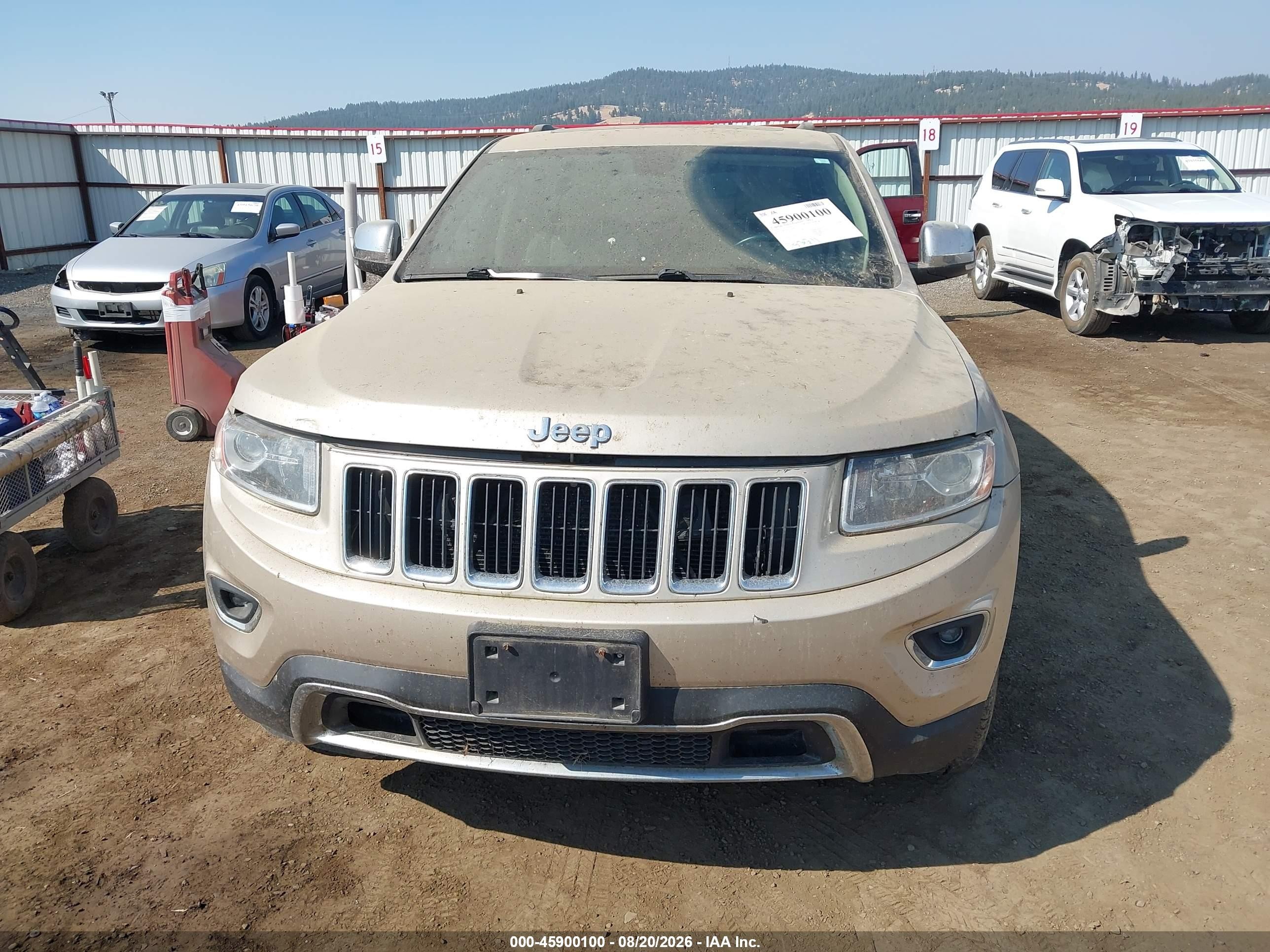 2014 Jeep Grand Cherokee Limited Gold vin: 1C4RJFBG7EC386410
