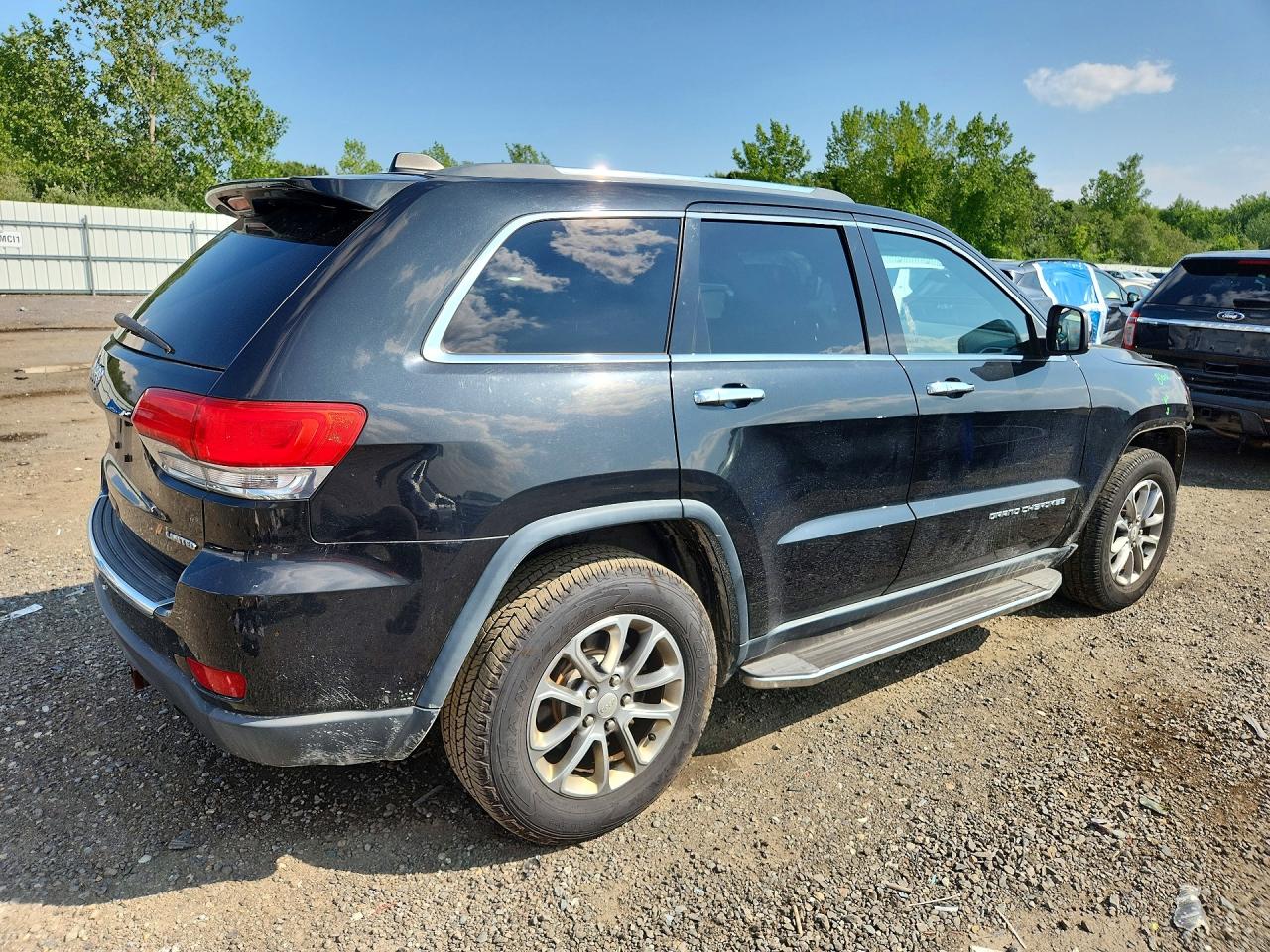2014 Jeep Grand Cherokee Limited Black vin: 1C4RJFBG7EC407837