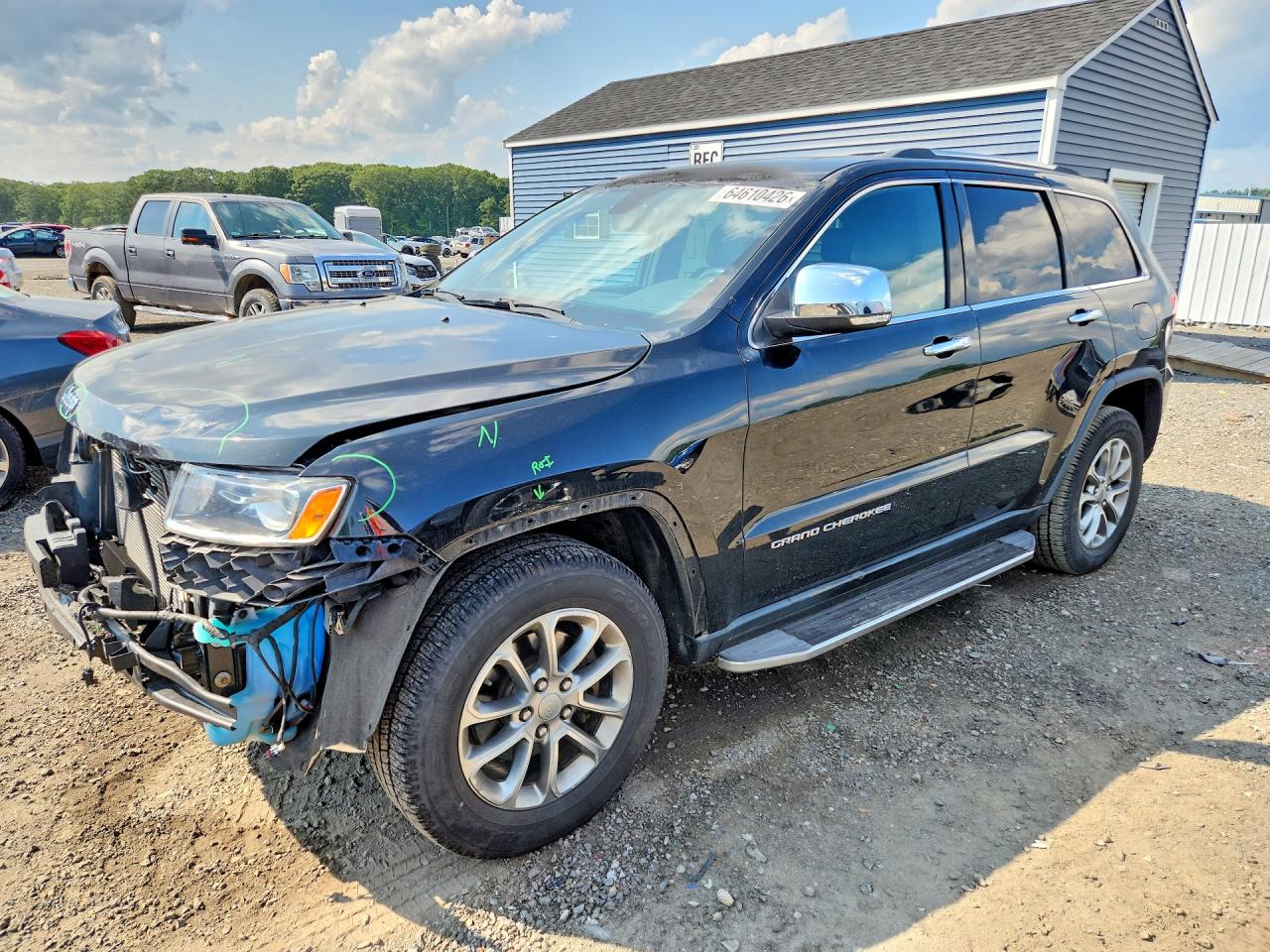 2014 Jeep Grand Cherokee Limited Black vin: 1C4RJFBG7EC407837