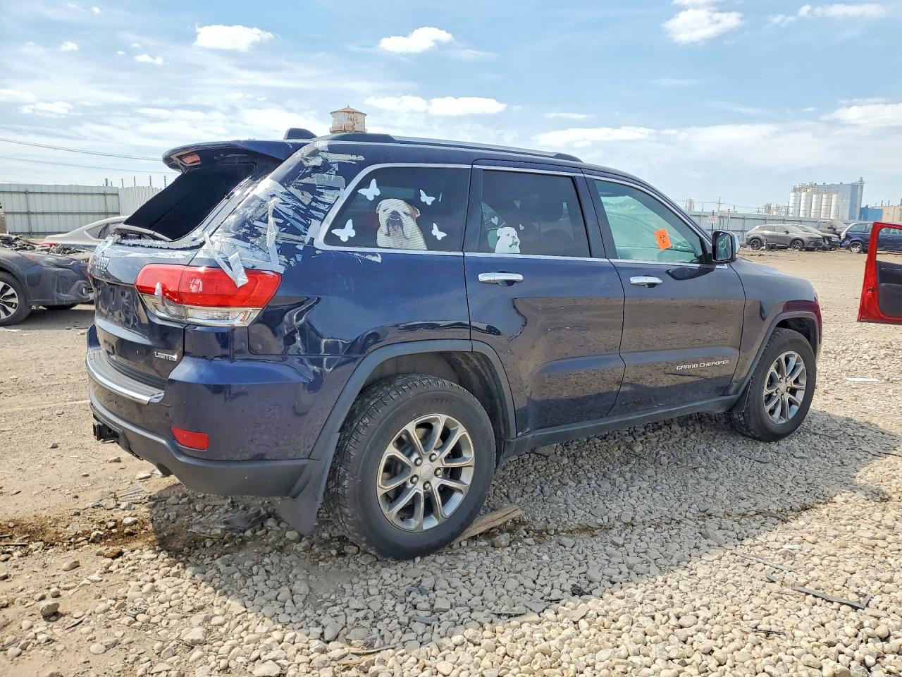 2014 Jeep Grand Cherokee Limited Blue vin: 1C4RJFBG7EC411726