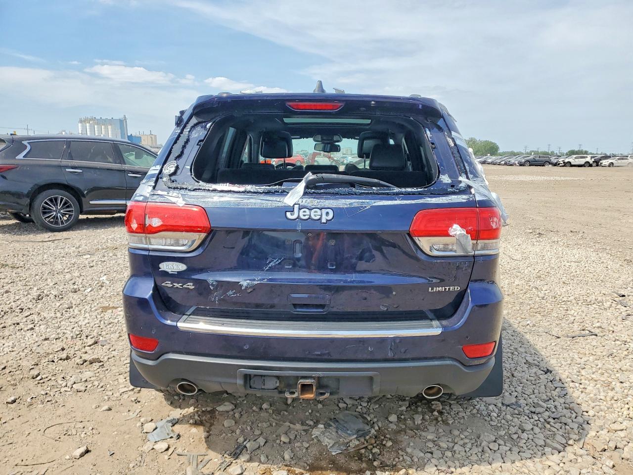2014 Jeep Grand Cherokee Limited Blue vin: 1C4RJFBG7EC411726