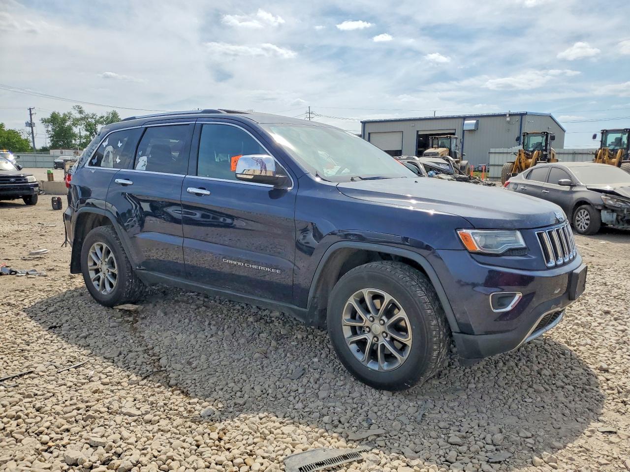 2014 Jeep Grand Cherokee Limited Blue vin: 1C4RJFBG7EC411726