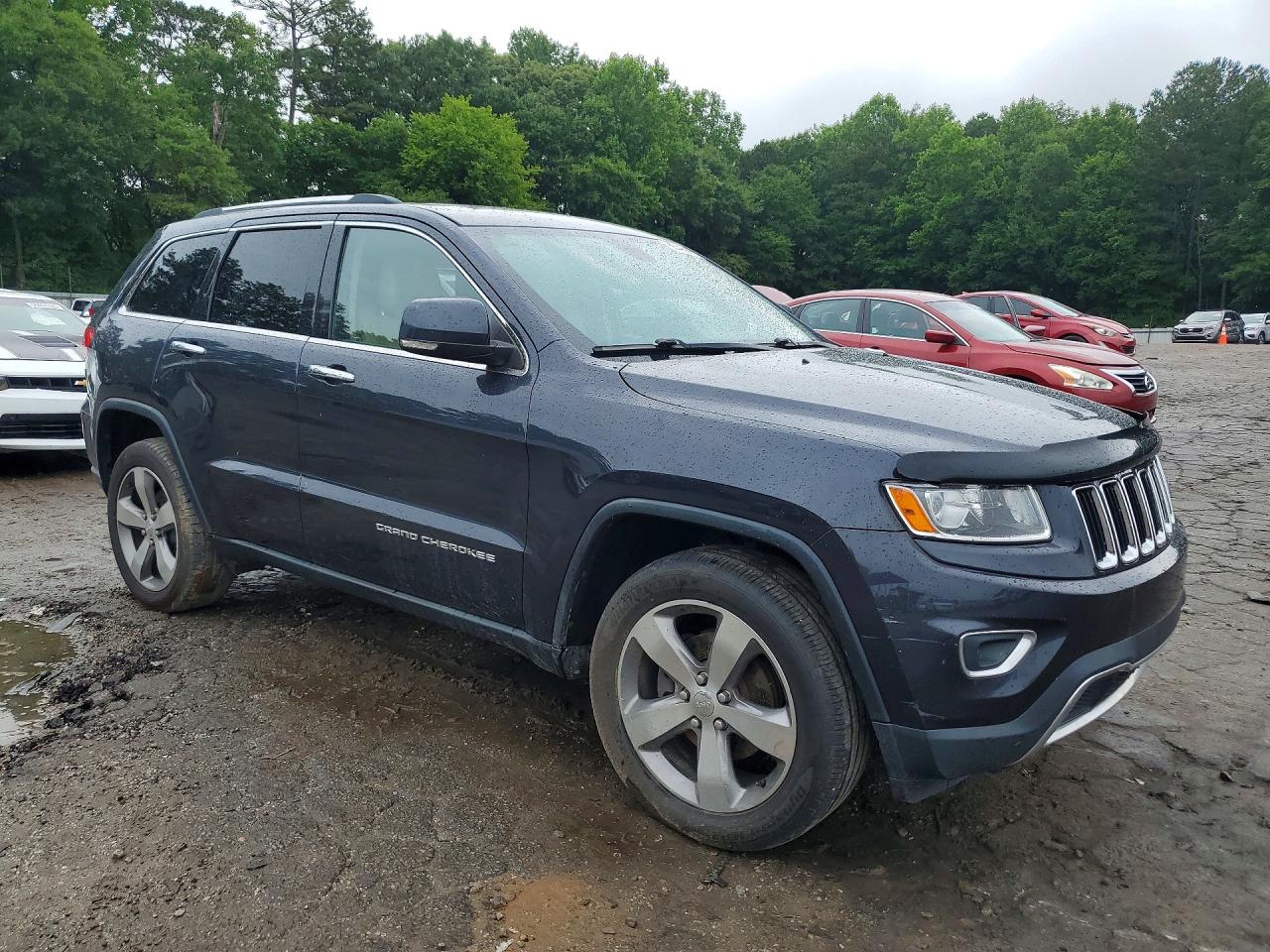 2014 Jeep Grand Cherokee Limited Blue vin: 1C4RJFBG7EC463258