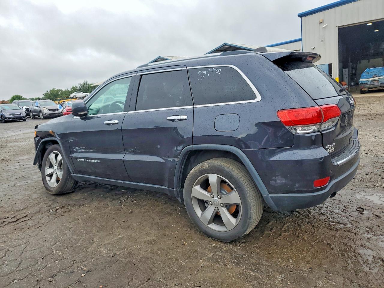 2014 Jeep Grand Cherokee Limited Blue vin: 1C4RJFBG7EC463258