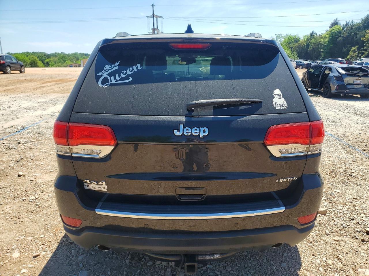 2014 Jeep Grand Cherokee Limited Black vin: 1C4RJFBG7EC479234