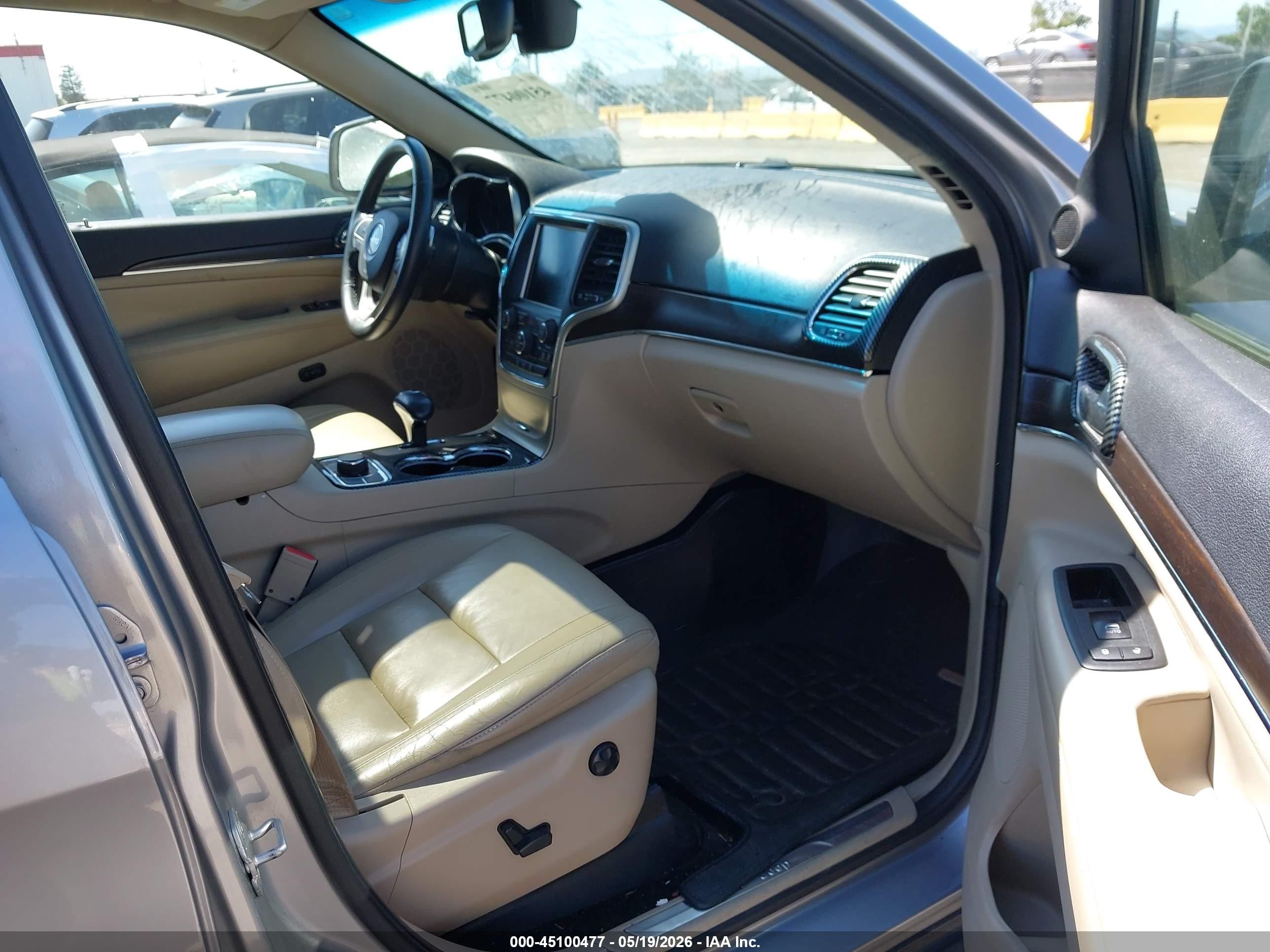2014 Jeep Grand Cherokee Limited Gray vin: 1C4RJFBG7EC479900