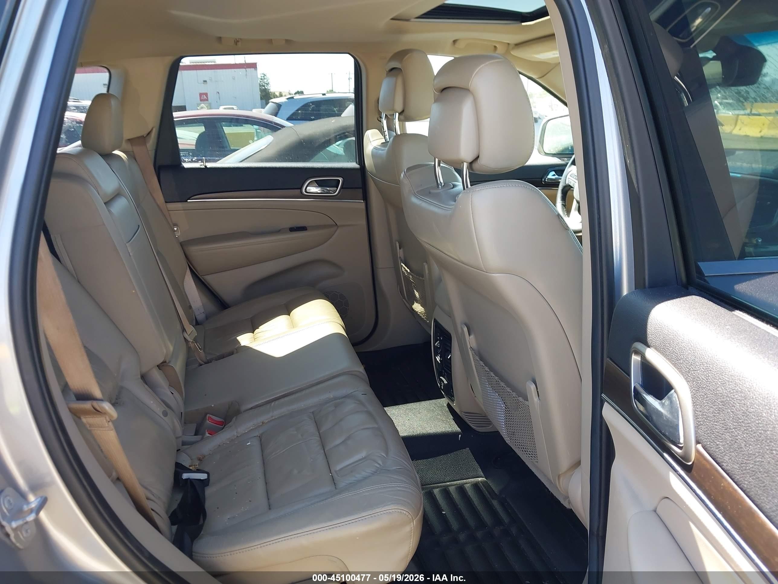2014 Jeep Grand Cherokee Limited Gray vin: 1C4RJFBG7EC479900