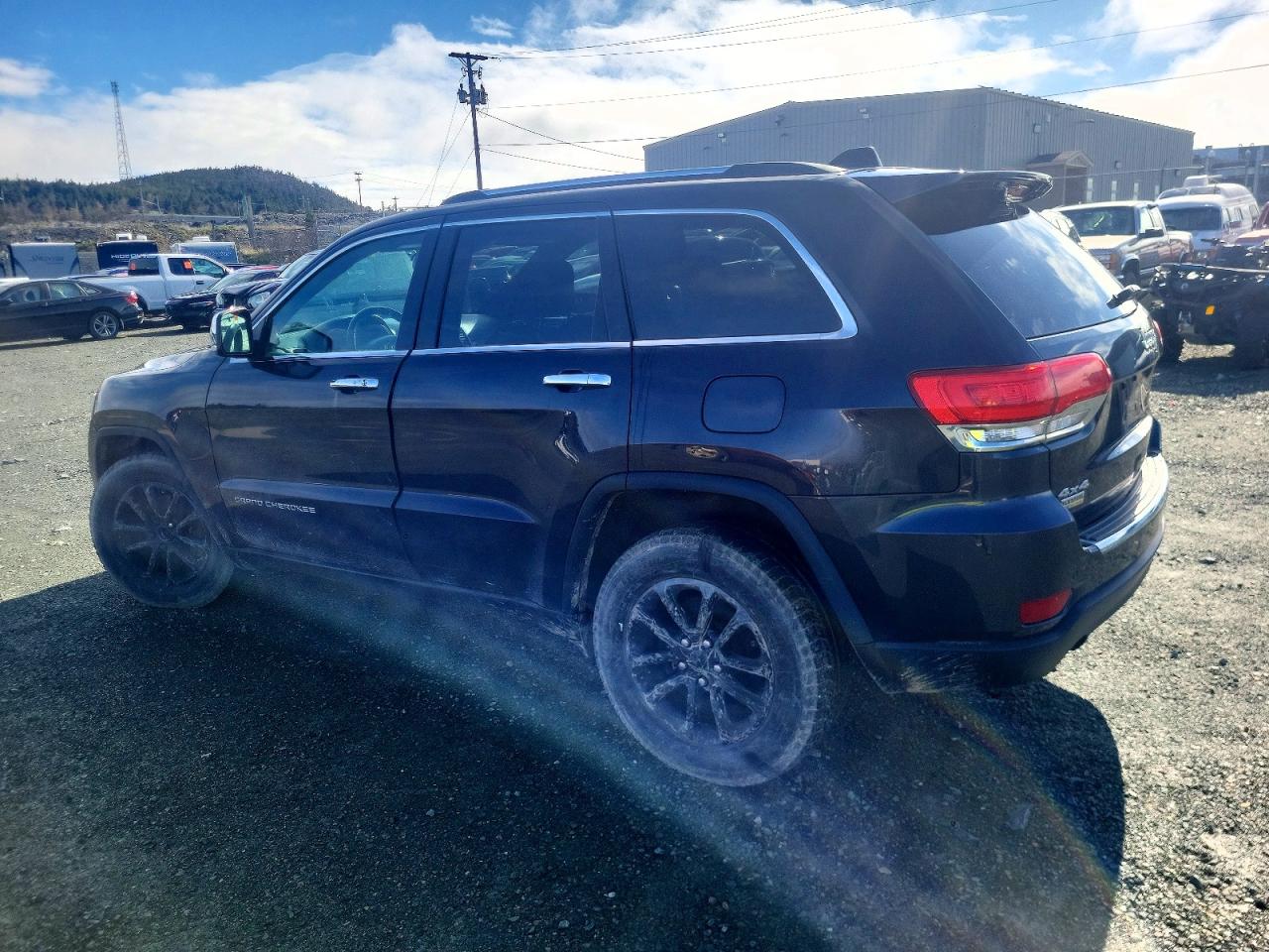 2014 Jeep Grand Cherokee Limited Black vin: 1C4RJFBG7EC495479