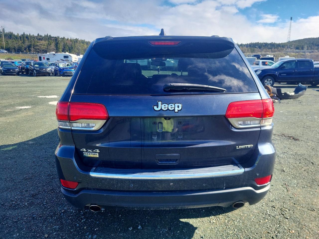 2014 Jeep Grand Cherokee Limited Black vin: 1C4RJFBG7EC495479