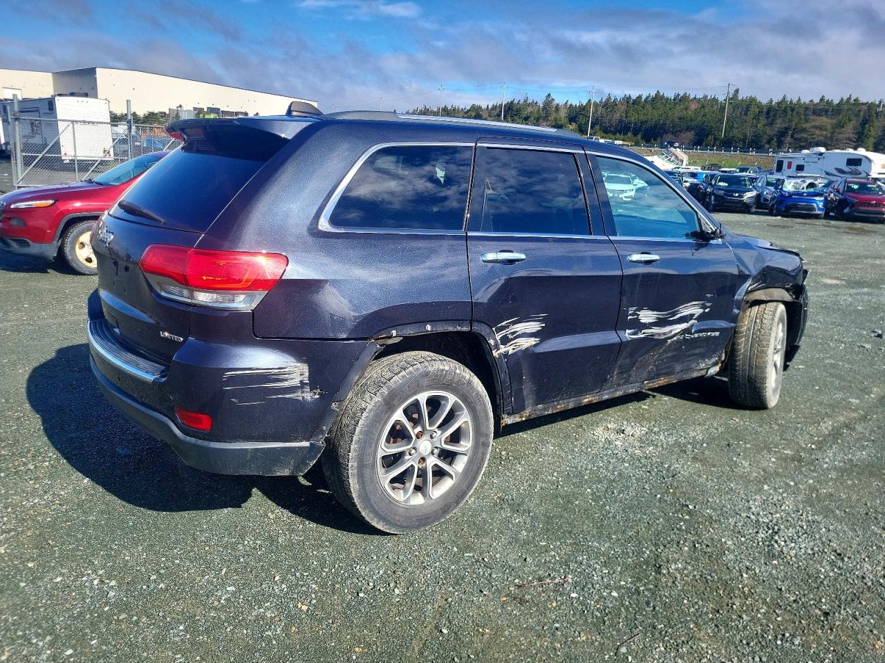 2014 Jeep Grand Cherokee Limited Black vin: 1C4RJFBG7EC495479