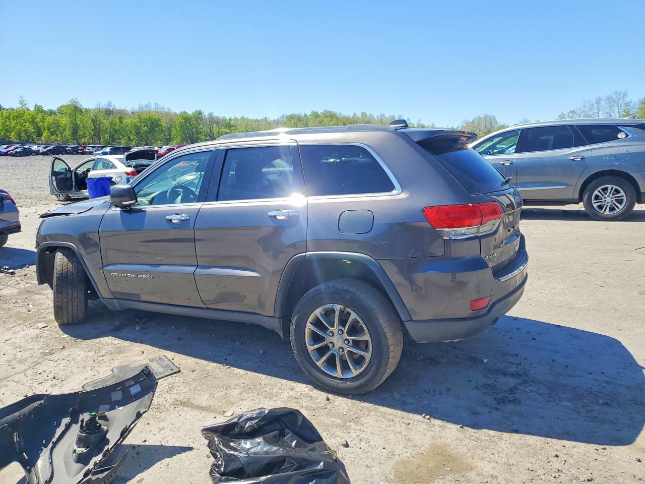 2014 Jeep Grand Cherokee Limited Charcoal vin: 1C4RJFBG7EC541747