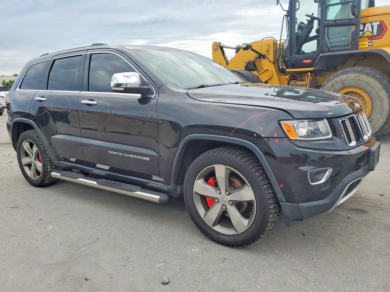 2014 Jeep Grand Cherokee Limited Black vin: 1C4RJFBG7EC571508