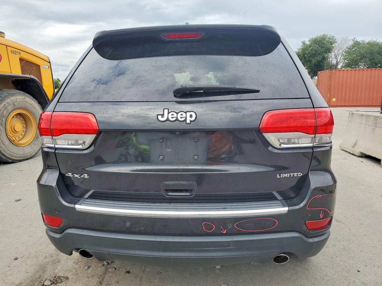 2014 Jeep Grand Cherokee Limited Black vin: 1C4RJFBG7EC571508