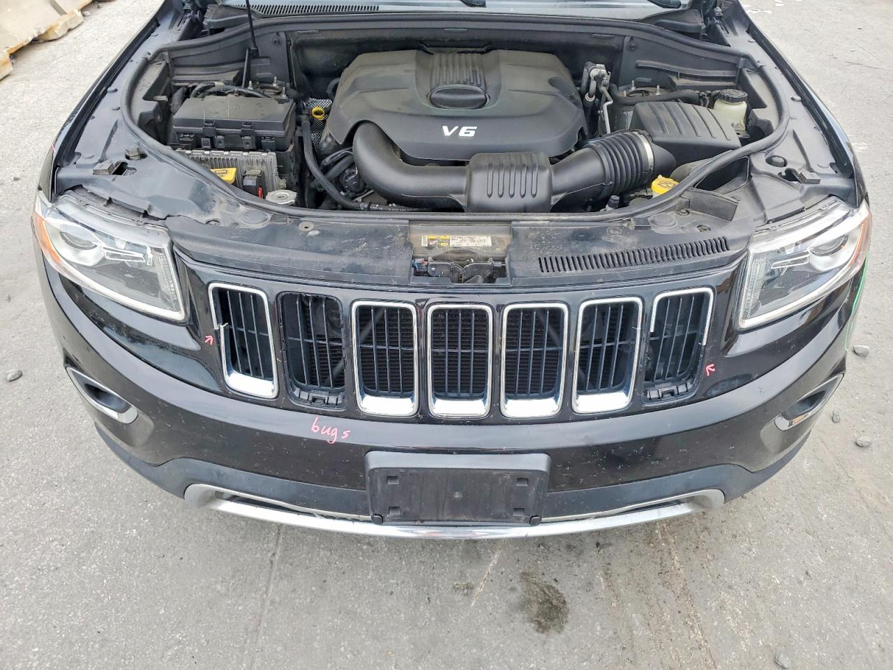 2014 Jeep Grand Cherokee Limited Black vin: 1C4RJFBG7EC571508