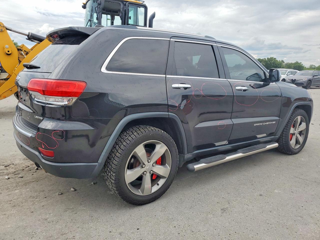2014 Jeep Grand Cherokee Limited Black vin: 1C4RJFBG7EC571508