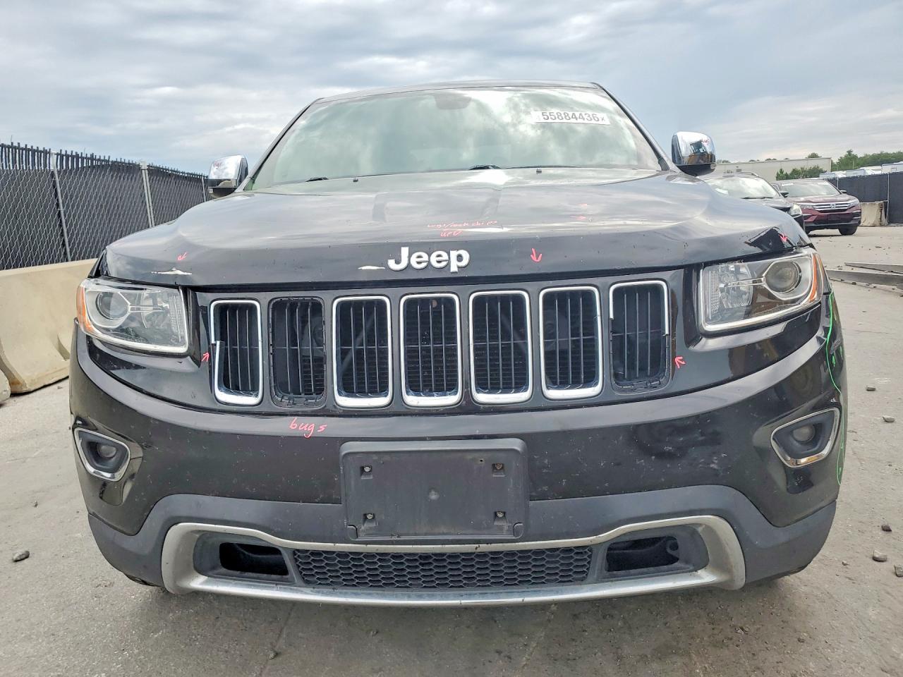 2014 Jeep Grand Cherokee Limited Black vin: 1C4RJFBG7EC571508