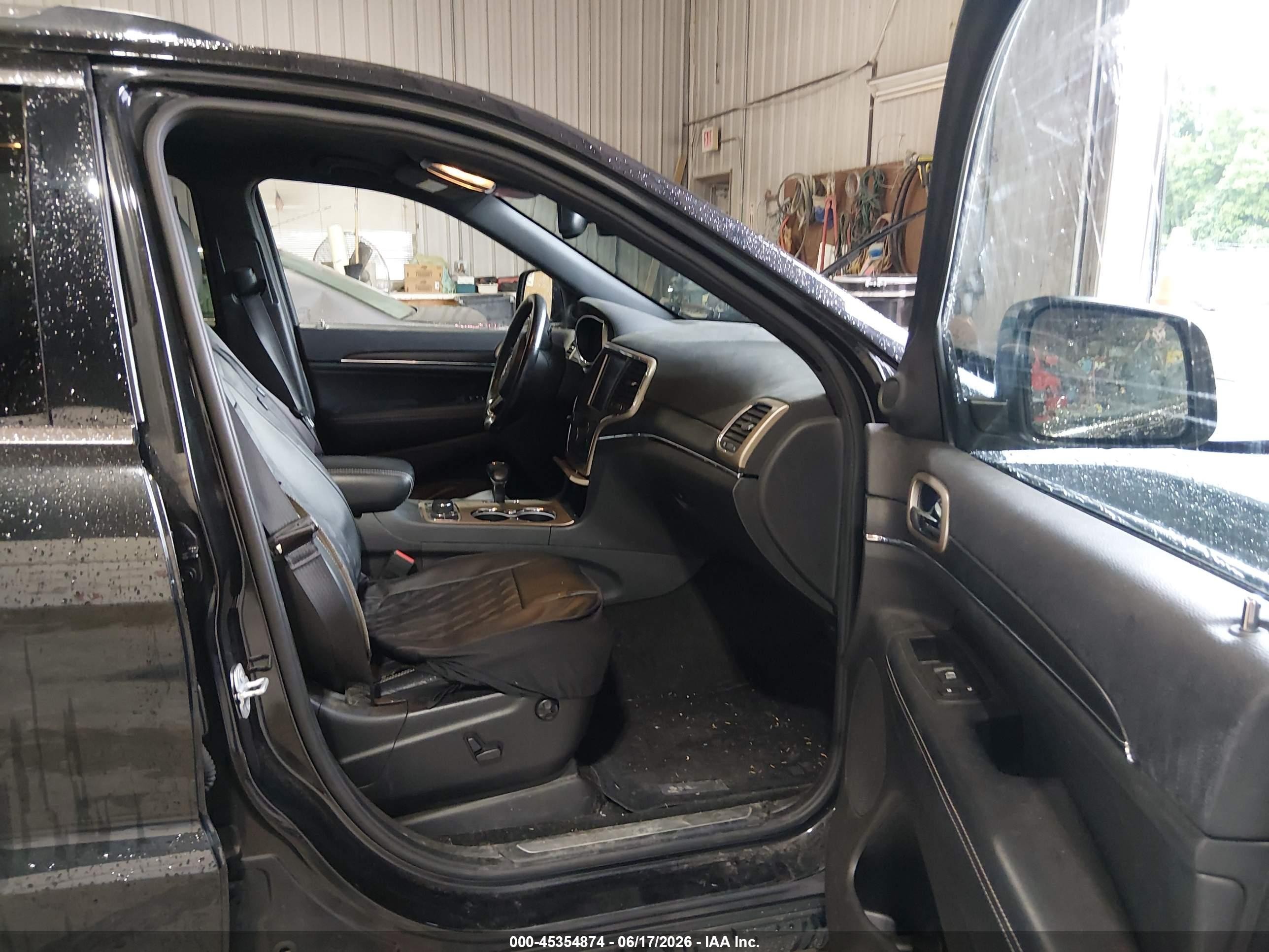 2015 Jeep Grand Cherokee Limited Black vin: 1C4RJFBG7FC100153