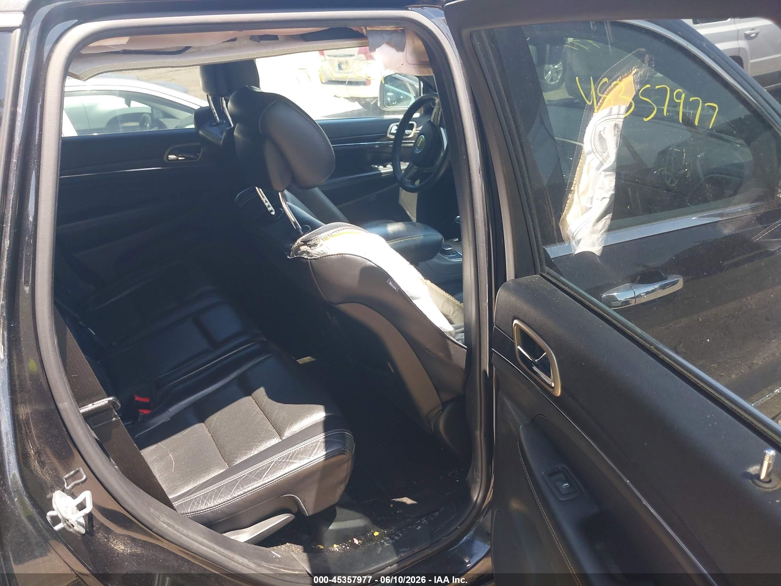 2015 Jeep Grand Cherokee Limited Black vin: 1C4RJFBG7FC179033