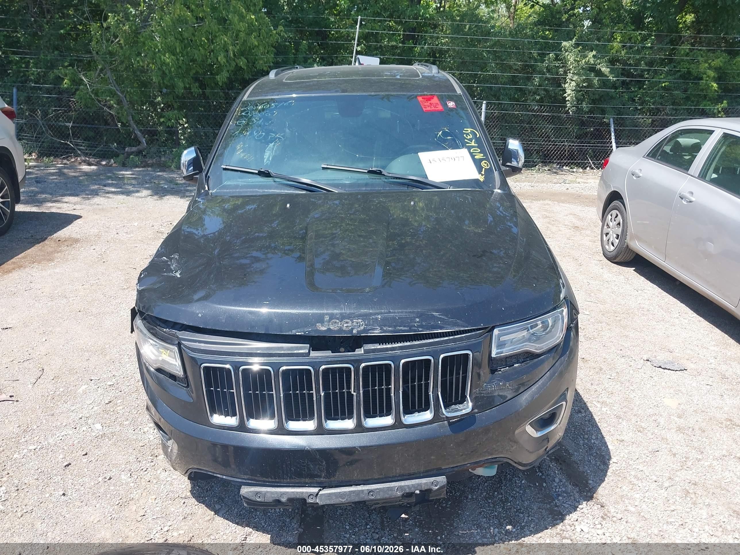 2015 Jeep Grand Cherokee Limited Black vin: 1C4RJFBG7FC179033