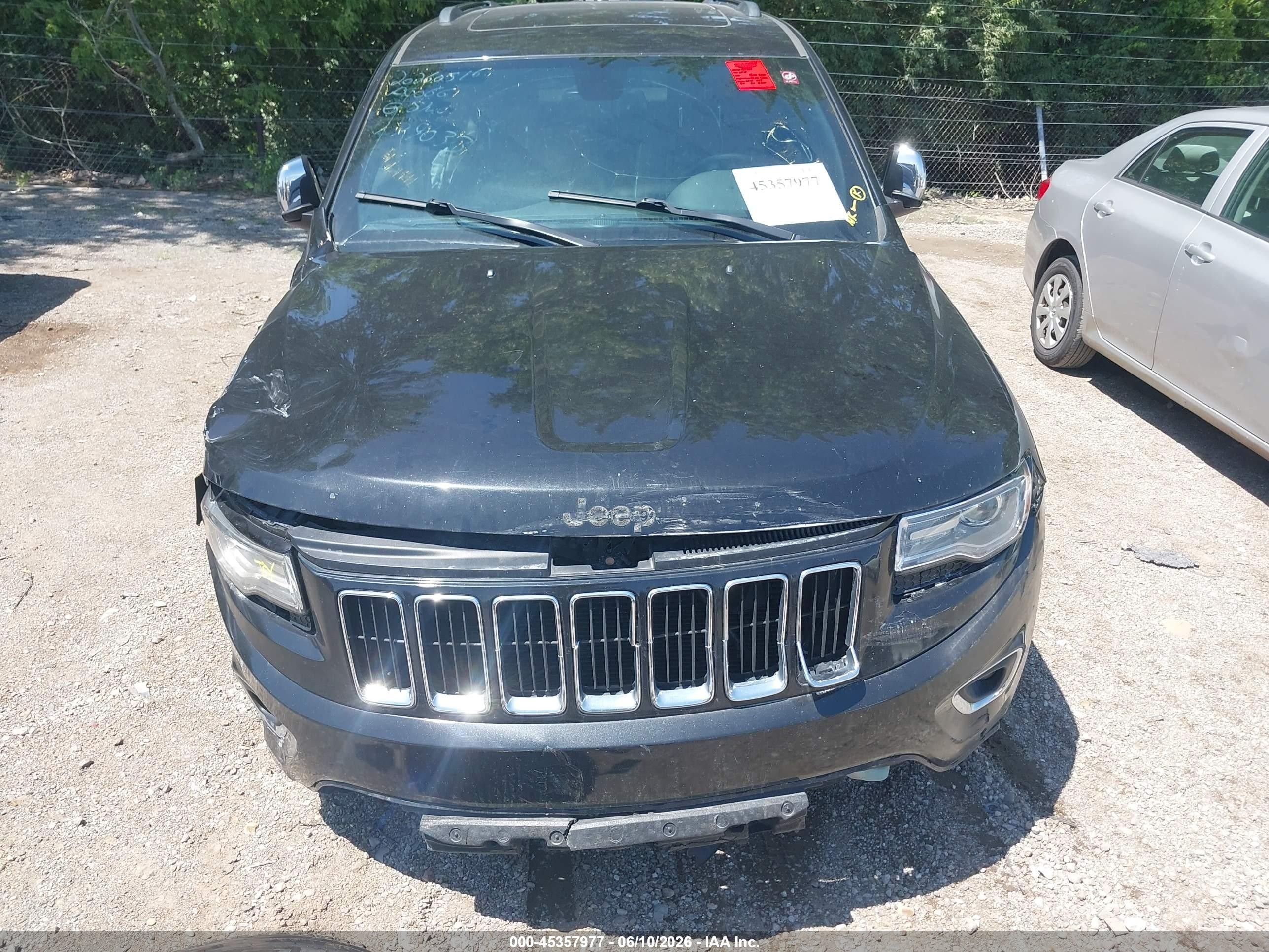 2015 Jeep Grand Cherokee Limited Black vin: 1C4RJFBG7FC179033