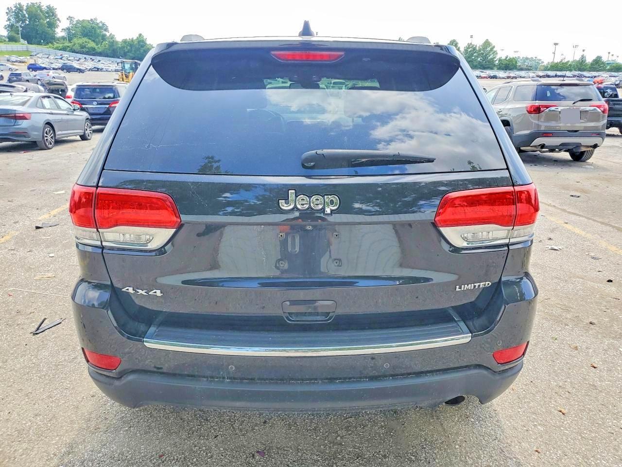 2015 Jeep Grand Cherokee Limited Black vin: 1C4RJFBG7FC183700