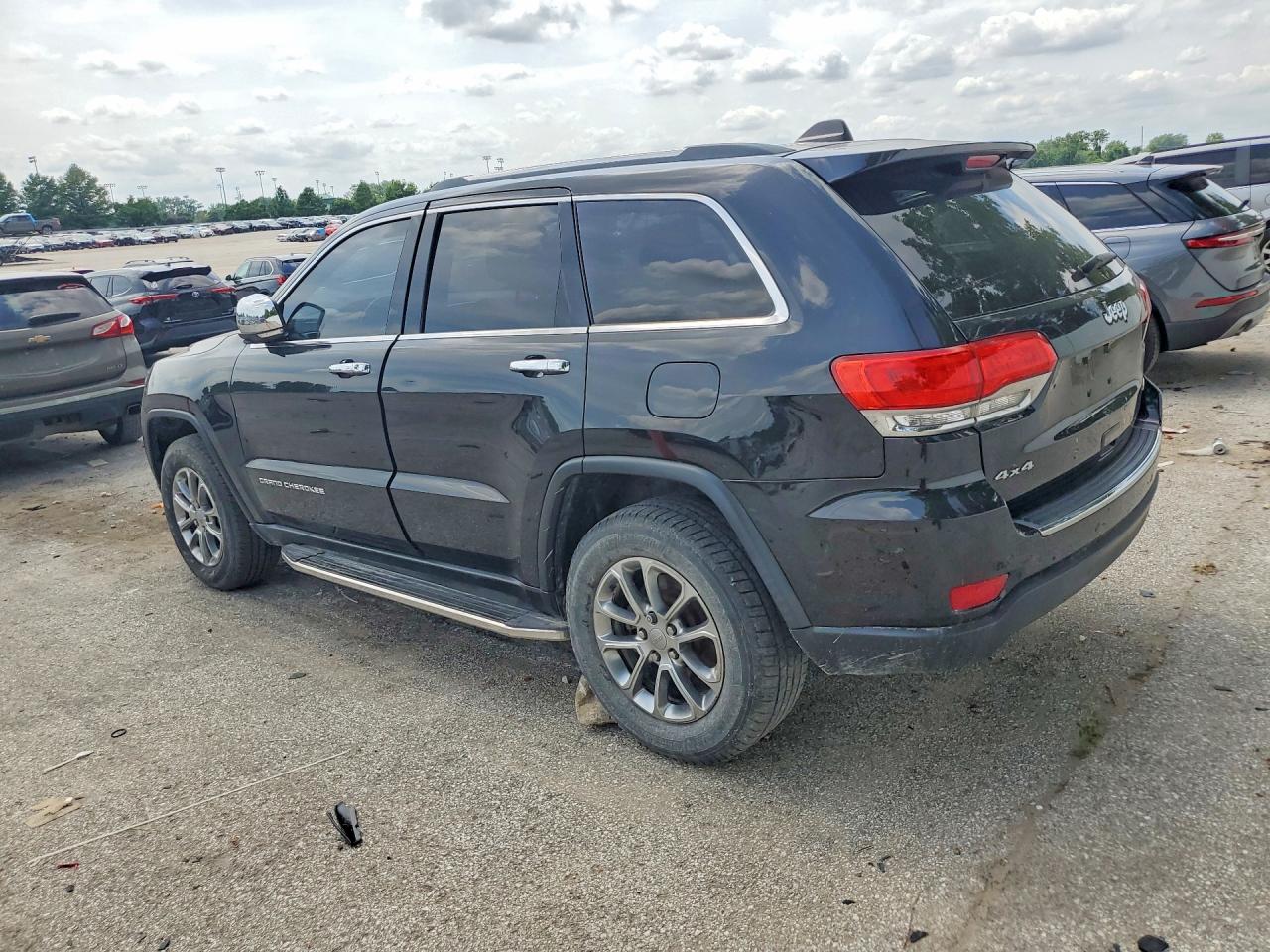 2015 Jeep Grand Cherokee Limited Black vin: 1C4RJFBG7FC183700