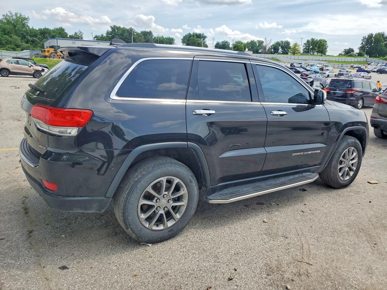 2015 Jeep Grand Cherokee Limited Black vin: 1C4RJFBG7FC183700