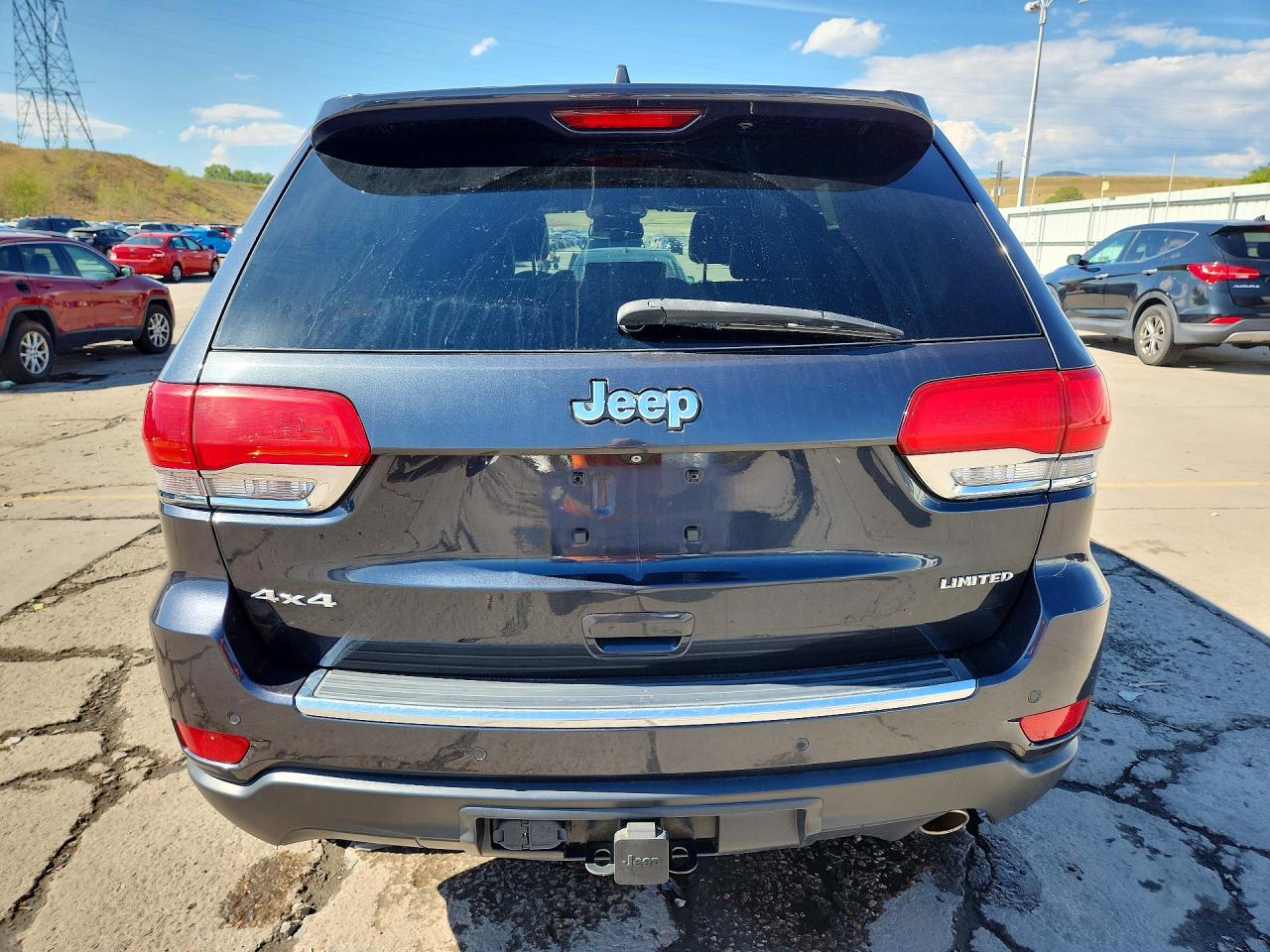 2015 Jeep Grand Cherokee Limited Gray vin: 1C4RJFBG7FC186189