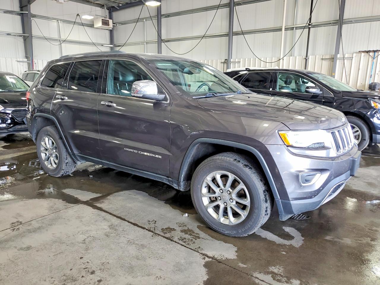 2015 Jeep Grand Cherokee Limited Gray vin: 1C4RJFBG7FC205792