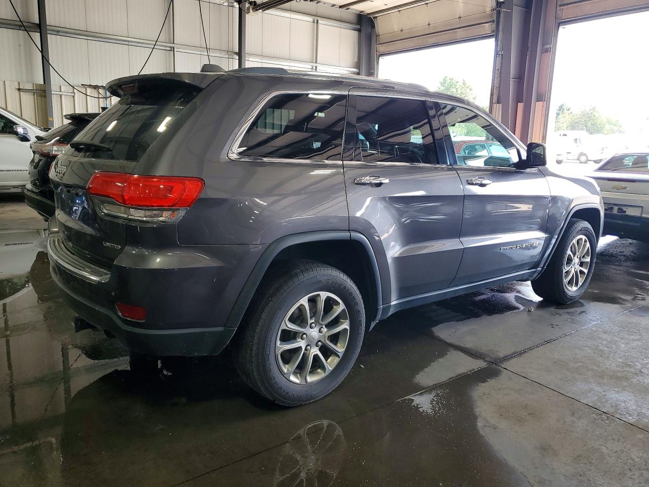 2015 Jeep Grand Cherokee Limited Gray vin: 1C4RJFBG7FC205792