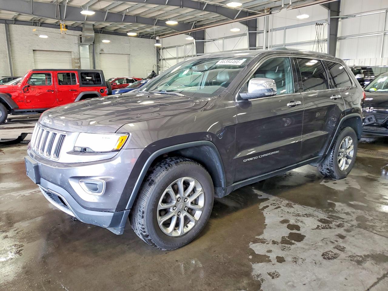 2015 Jeep Grand Cherokee Limited Gray vin: 1C4RJFBG7FC205792