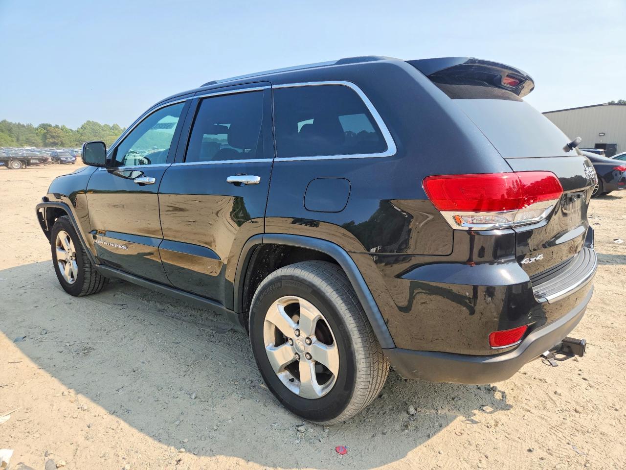 2015 Jeep Grand Cherokee Limited Black vin: 1C4RJFBG7FC207249