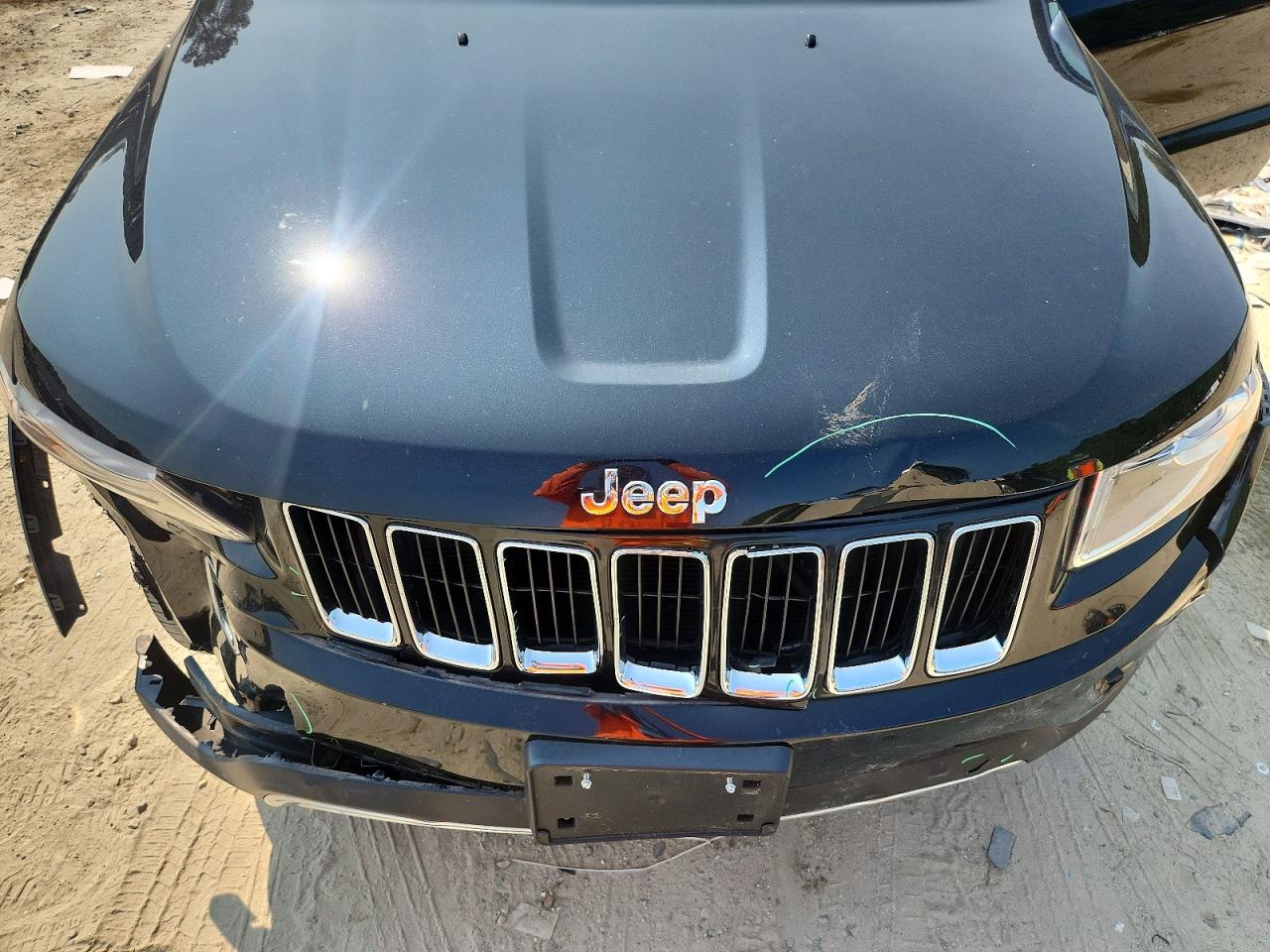 2015 Jeep Grand Cherokee Limited Black vin: 1C4RJFBG7FC207249
