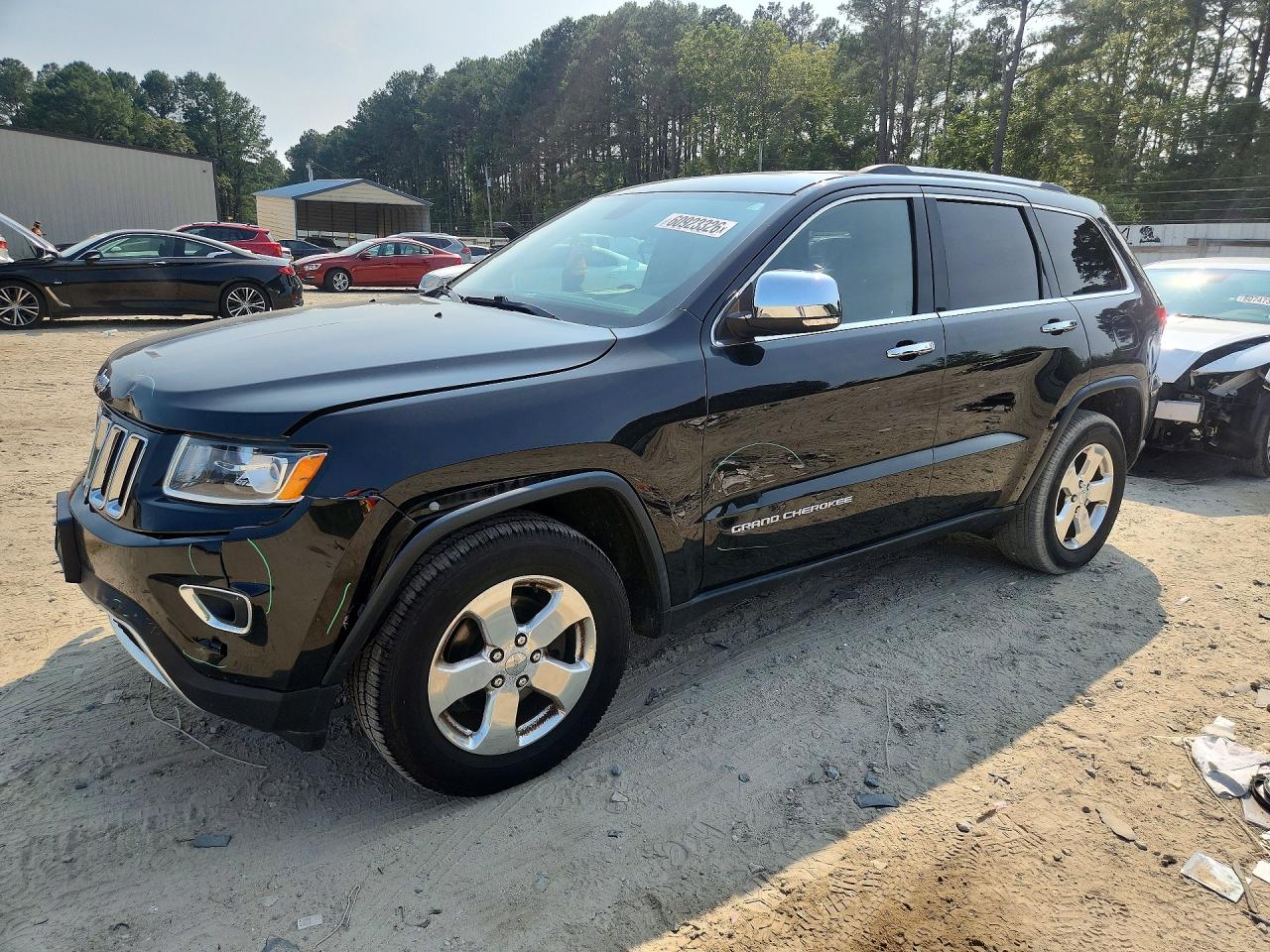 2015 Jeep Grand Cherokee Limited Черный vin: 1C4RJFBG7FC207249