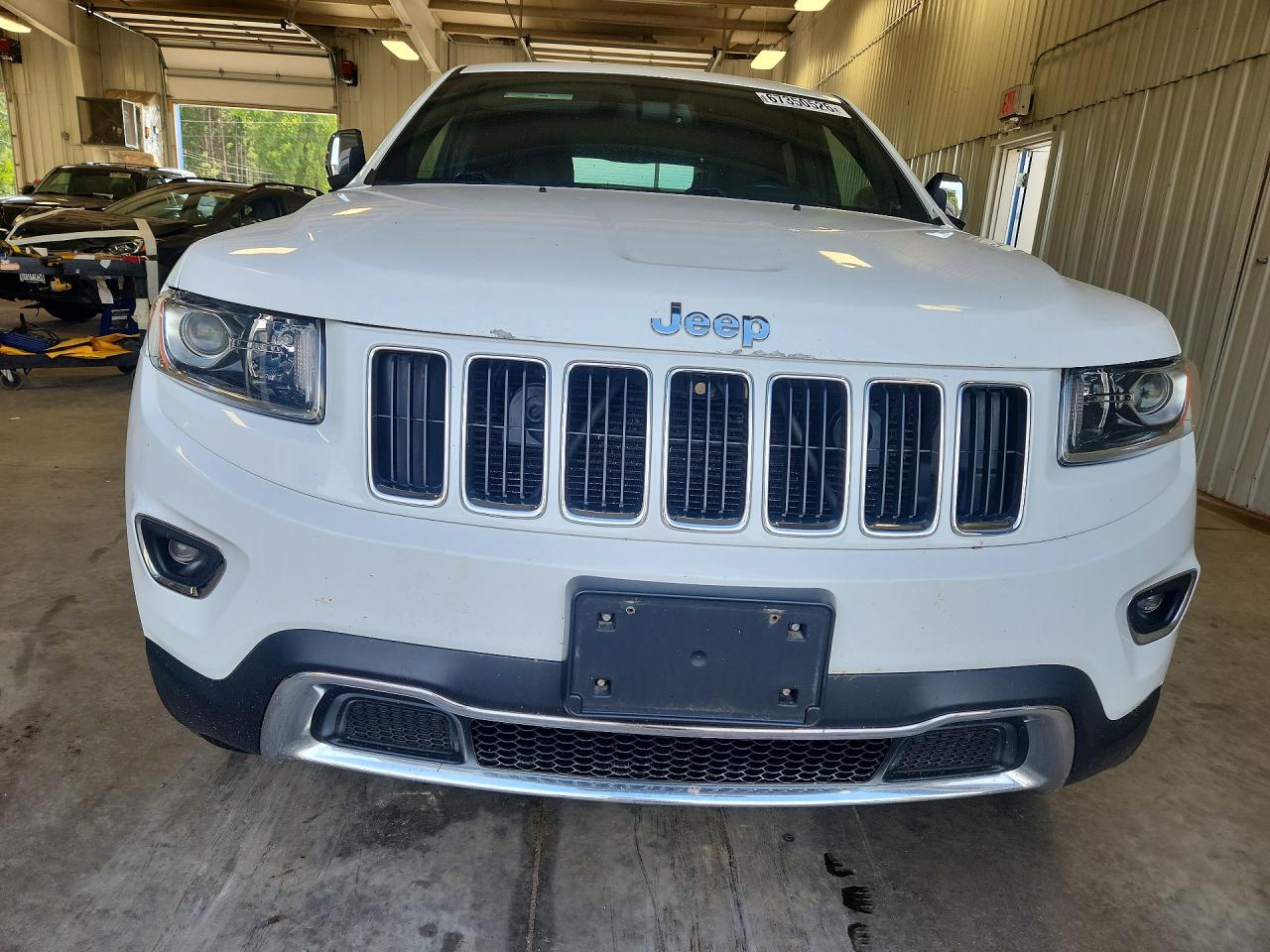 2015 Jeep Grand Cherokee Limited White vin: 1C4RJFBG7FC209812