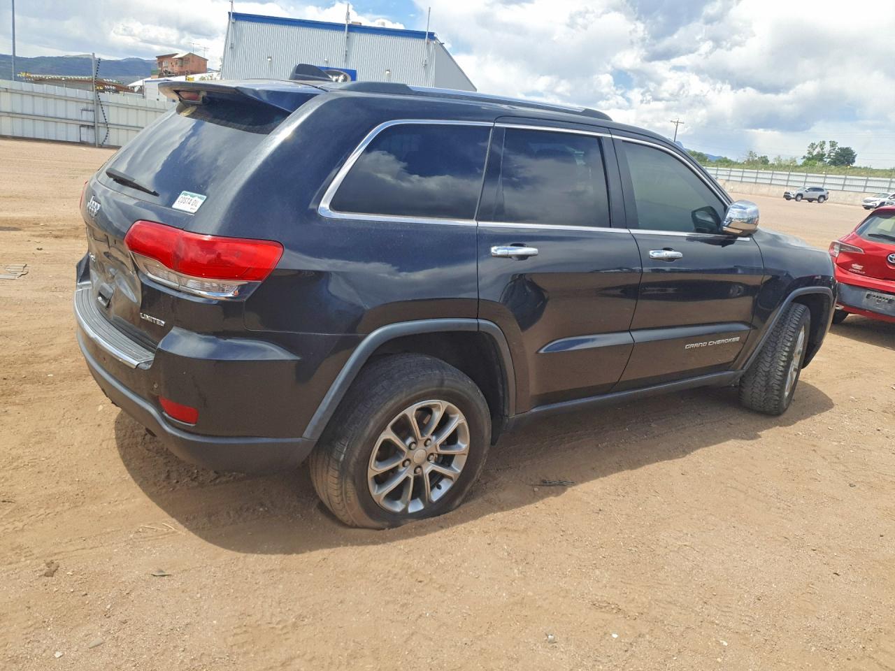 2015 Jeep Grand Cherokee Limited Black vin: 1C4RJFBG7FC226951