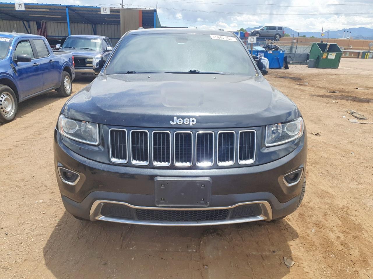 2015 Jeep Grand Cherokee Limited Black vin: 1C4RJFBG7FC226951